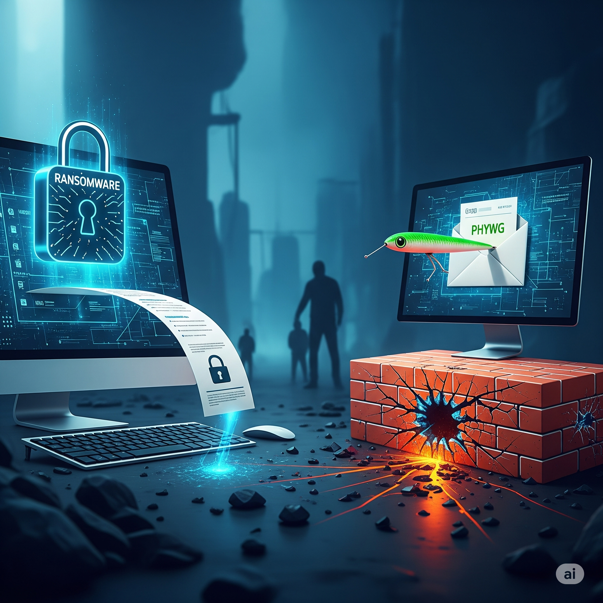 Cybersecurity threats map